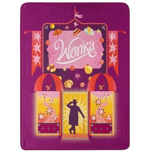 Northwest Willy Wonka Micro Raschel Gooi Deken, 46" x 60", Wonka Away Northwest Willy Wonka Micro Raschel Gooi Deken, 46" x 60", Wonka Away