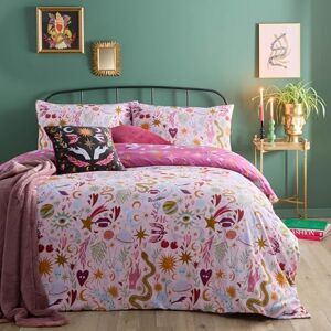 furn. Betoverde dekbedovertrekset omkeerbaar mystieke hemelse beddengoed (roze super king) furn. Betoverde dekbedovertrekset omkeerbaar mystieke hemelse beddengoed (roze super king)