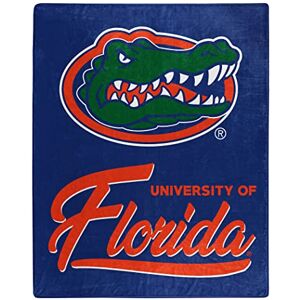 Northwest NCAA Florida Gators Unisex-Adult Raschel plaid deken, 50" x 60", handtekening Northwest NCAA Florida Gators Unisex-Adult Raschel plaid deken, 50" x 60", handtekening
