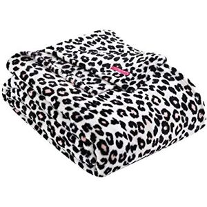 Betsey Johnson Fleece collectie Deken Ultra zacht en gezellig pluche fleece, lichtgewicht en warm, perfect voor bed of bank, koning, luipaard Betsey Johnson Fleece collectie Deken Ultra zacht en gezellig pluche fleece, lichtgewicht en warm, perfect voor bed of bank, koning, luipaard