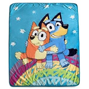 Northwest Bluey Silk Touch Sherpa Gooi Deken, 152,4 cm x 203,2 cm, Togetherness Northwest Bluey Silk Touch Sherpa Gooi Deken, 152,4 cm x 203,2 cm, Togetherness