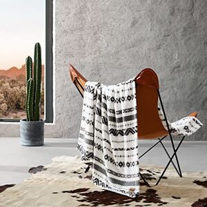 Wrangler Gooi deken, ultra zachte pluche fleece deken (diamant trail zwart, oversized gooi) Wrangler Gooi deken, ultra zachte pluche fleece deken (diamant trail zwart, oversized gooi)