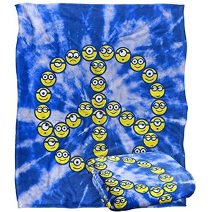 LOGOVISION Minions Deken 152 x 127 cm Peace Sign Minions Silky Touch Super Soft Sprei Deken LOGOVISION Minions Deken 152 x 127 cm Peace Sign Minions Silky Touch Super Soft Sprei Deken