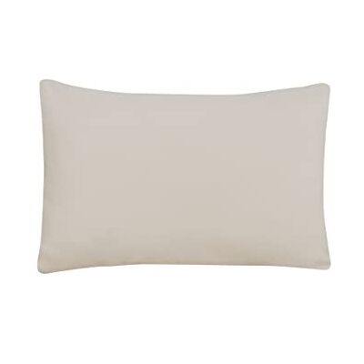 Sleepdown 100% Bamboe Katoen Huisvrouw Kussenslopen 2 Pack Luxe Kussenslopen Super Zachte Hotelkwaliteit Ademend Effen Stof Naturel 48cm x 74cm Sleepdown 100% Bamboe Katoen Huisvrouw Kussenslopen 2 Pack Luxe Kussenslopen Super Zachte Hotelkwaliteit Ademend Effen Stof Naturel 48cm x 74cm