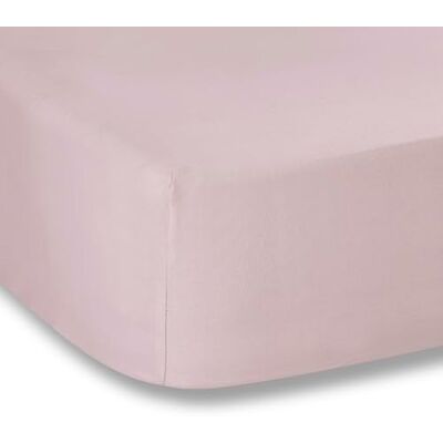 Bianca Plain Dyed Pink Hoeslaken, 140 x 200 cm Bianca Plain Dyed Pink Hoeslaken, 140 x 200 cm