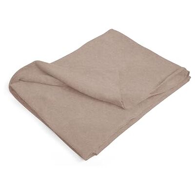SETEX Premium knuffeldeken, 85% katoen/15% polyester, deken als kamerdecoratie, slaapkamerdecoratie en meer, 200 x 150 cm groot sprei, beige SETEX Premium knuffeldeken, 85% katoen/15% polyester, deken als kamerdecoratie, slaapkamerdecoratie en meer, 200 x 150 cm groot sprei, beige