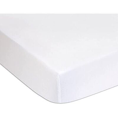 Easy dort Set van 2 matrasbeschermers, matrasbeschermers, wieg, waterdicht en ademend, wit, merk, Oeko-Tex gecertificeerd, gemaakt in Europa (katoen, 2 matrasbeschermers, 50 x 100 cm) Easy dort Set van 2 matrasbeschermers, matrasbeschermers, wieg, waterdicht en ademend, wit, merk, Oeko-Tex gecertificeerd, gemaakt in Europa (katoen, 2 matrasbeschermers, 50 x 100 cm)