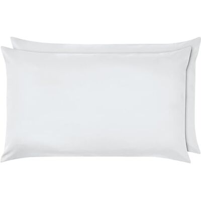 Amazon Basics Kussensloop - 50 x 80 cm Microvezel Naadloos Wit Amazon Basics Kussensloop - 50 x 80 cm Microvezel Naadloos Wit