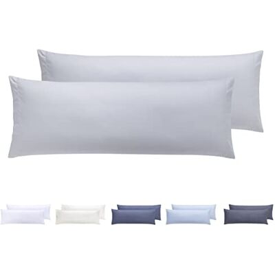 TODOCAMA Lichtgrijs Kussenslopen Set - 105x40 cm TODOCAMA Lichtgrijs Kussenslopen Set - 105x40 cm