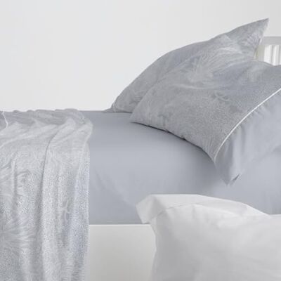 Blanco Beddengoedset, 90 cm breed bed (+ beschikbare maten), design 045, loodblauw (90 x 190/200 cm) Blanco Beddengoedset, 90 cm breed bed (+ beschikbare maten), design 045, loodblauw (90 x 190/200 cm)