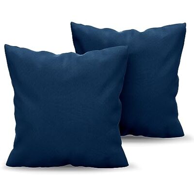 Dreamzie Kussensloop 65x65 Donkerblauw Microvezel OEKO TEX door 100% Polyester Kussenslopen Comfortabele Hypoallergene Dreamzie Kussensloop 65x65 Donkerblauw Microvezel OEKO TEX door 100% Polyester Kussenslopen Comfortabele Hypoallergene