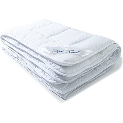 Aqua-Textil Zachte Touch Witte Deken - Deken Aqua-Textil Zachte Touch Witte Deken - Deken