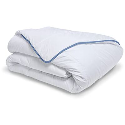 La Bleu Câlin 260x240cm Witte Microvezel Deken - Deken La Bleu Câlin 260x240cm Witte Microvezel Deken - Deken