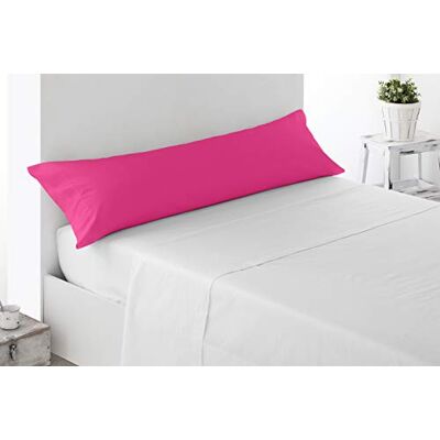 Miracle Home . Kussensloop, anti-peeling, zacht en comfortabel, 50% katoen, 50% polyester. 165 x 45. Bed 150. Fuchsia Miracle Home . Kussensloop, anti-peeling, zacht en comfortabel, 50% katoen, 50% polyester. 165 x 45. Bed 150. Fuchsia