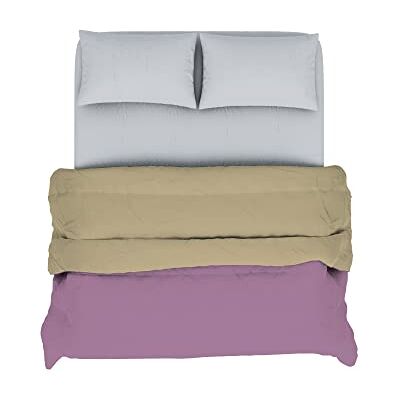 MB HOME ITALY Mb home italien - Lilac/Creme dekbed - Dekbed MB HOME ITALY Mb home italien - Lilac/Creme dekbed - Dekbed