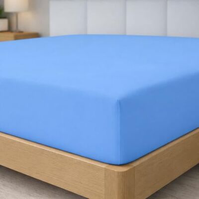 Degrees Home Microfiber Ademend Bed Sheet - 90x190 - Blauw Degrees Home Microfiber Ademend Bed Sheet - 90x190 - Blauw