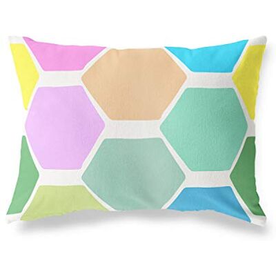 Bonamaison Willekeurig Patroon Decoratieve Kussensloop, Kussenhoezen Bank, Decoratieve Kussenhoesjes, Kussensloop; Sofa, Slaapkamer, Kantoor, Auto 45x60 Cm Ontworpen en vervaardigd in Turkije Bonamaison Willekeurig Patroon Decoratieve Kussensloop, Kussenhoezen Bank, Decoratieve Kussenhoesjes, Kussensloop; Sofa, Slaapkamer, Kantoor, Auto 45x60 Cm Ontworpen en vervaardigd in Turkije
