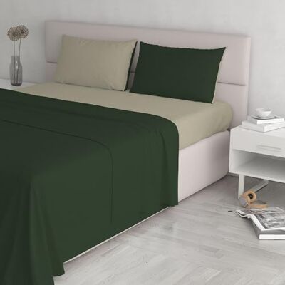 MB HOME BASIC Olijfgroene Beddengoed Set - Bedlinnen MB HOME BASIC Olijfgroene Beddengoed Set - Bedlinnen