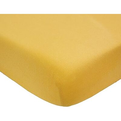 Trois Kilos Sept Mosterd Katoenen Fitted Sheet Trois Kilos Sept Mosterd Katoenen Fitted Sheet