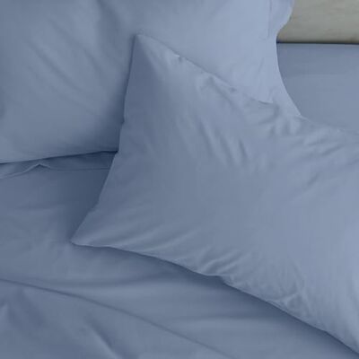 Catherine Lansfield Easy Iron Percal Standaard Kussensloop Paar Blauw Catherine Lansfield Easy Iron Percal Standaard Kussensloop Paar Blauw
