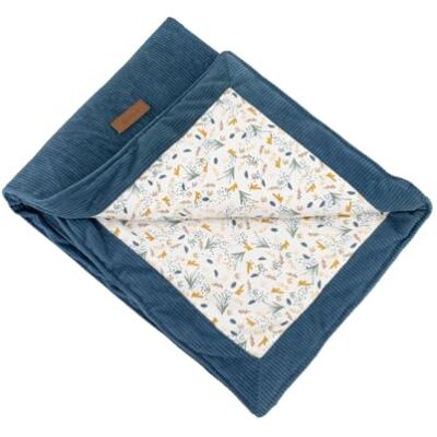 DOMIVA Indigo Dubbellaagsdeken - 75x100 cm DOMIVA Indigo Dubbellaagsdeken - 75x100 cm