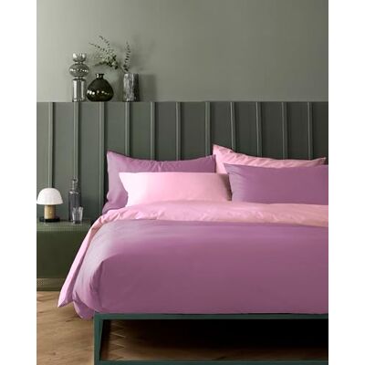Bassetti Beddengoed voor tweepersoonsbed, Pop Color Double, 100% katoen, Glicine, 250 x 200 cm Bassetti Beddengoed voor tweepersoonsbed, Pop Color Double, 100% katoen, Glicine, 250 x 200 cm
