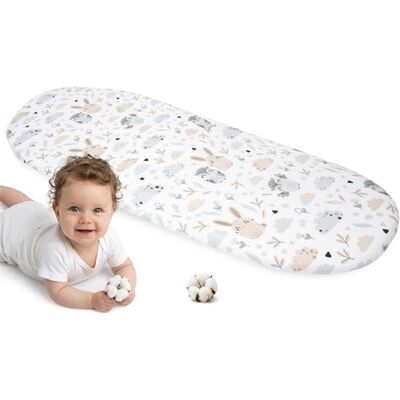 Medi Partners Hoeslaken Kinderwagen 86 x 40 cm 100% Katoen Matrasbeschermer Baby Medi Partners Hoeslaken Kinderwagen 86 x 40 cm 100% Katoen Matrasbeschermer Baby