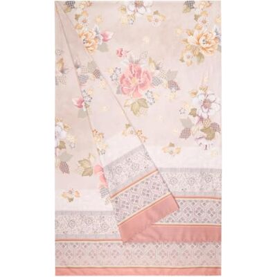 Bassetti Hanami Foulard van 100% katoen in de kleur beige 41, afmetingen: 350x270 cm -9330071 Bassetti Hanami Foulard van 100% katoen in de kleur beige 41, afmetingen: 350x270 cm -9330071