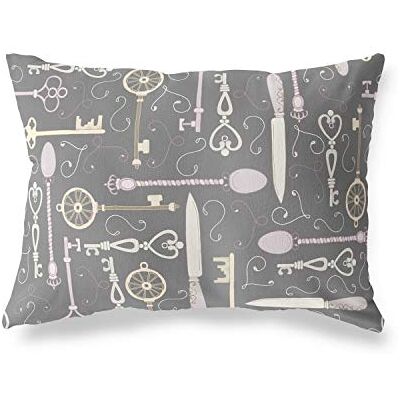 Bonamaison Willekeurig Patroon Decoratieve Kussensloop, Kussenhoezen Bank, Decoratieve Kussenhoesjes, Kussensloop; Sofa, Slaapkamer, Kantoor, Auto 45x60 Cm Ontworpen en vervaardigd in Turkije Bonamaison Willekeurig Patroon Decoratieve Kussensloop, Kussenhoezen Bank, Decoratieve Kussenhoesjes, Kussensloop; Sofa, Slaapkamer, Kantoor, Auto 45x60 Cm Ontworpen en vervaardigd in Turkije