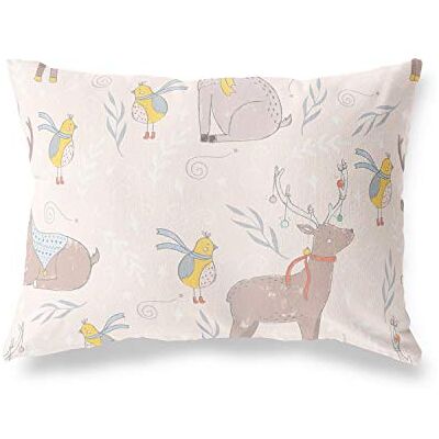 Bonamaison Willekeurig Patroon Decoratieve Kussensloop, Kussenhoezen Bank, Decoratieve Kussenhoesjes, Kussensloop; Sofa, Slaapkamer, Kantoor, Auto 45x60 Cm Ontworpen en vervaardigd in Turkije Bonamaison Willekeurig Patroon Decoratieve Kussensloop, Kussenhoezen Bank, Decoratieve Kussenhoesjes, Kussensloop; Sofa, Slaapkamer, Kantoor, Auto 45x60 Cm Ontworpen en vervaardigd in Turkije