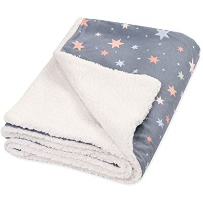 Julius Zöllner Babydeken Jersey Winterdeken Shiny Stars - Babydeken Julius Zöllner Babydeken Jersey Winterdeken Shiny Stars - Babydeken