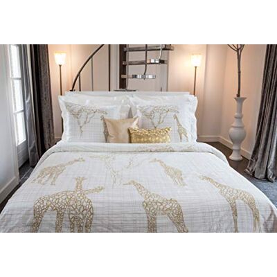HNL Living Bed Linen - HNLS03-36-BW 135 Satijn katoen ivoor HNL Living Bed Linen - HNLS03-36-BW 135 Satijn katoen ivoor