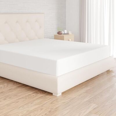 Amazon Basics Super King Hoeslaken - Microvezel, Wit Amazon Basics Super King Hoeslaken - Microvezel, Wit