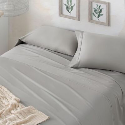 Blanco Atelier Casa Beddengoedset, 100% katoen, satijn, draaddichtheid 300, voor bedden met 90 cm (+ beschikbare maten), 3-delig (dekbedovertrek, kussensloop en hoeslaken), Atelier Casa kleur Blanco Atelier Casa Beddengoedset, 100% katoen, satijn, draaddichtheid 300, voor bedden met 90 cm (+ beschikbare maten), 3-delig (dekbedovertrek, kussensloop en hoeslaken), Atelier Casa kleur