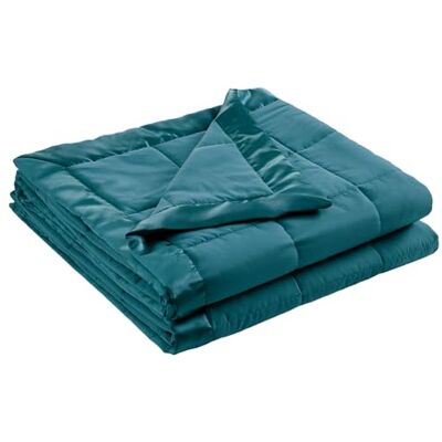 Madison Park Windom Down alternatieve deken, premium 3M Scotchgard-vlekreleasebehandeling, alle seizoenen lichtgewicht en zachte hoes voor bed, satijnen bekleding, groenblauw volledig/koningin Madison Park Windom Down alternatieve deken, premium 3M Scotchgard-vlekreleasebehandeling, alle seizoenen lichtgewicht en zachte hoes voor bed, satijnen bekleding, groenblauw volledig/koningin
