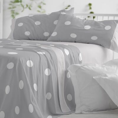 Blanco Beddengoed van katoen, bed 135 cm (+ beschikbare maten), design 627, grijs (135 x 190/200 cm) Blanco Beddengoed van katoen, bed 135 cm (+ beschikbare maten), design 627, grijs (135 x 190/200 cm)