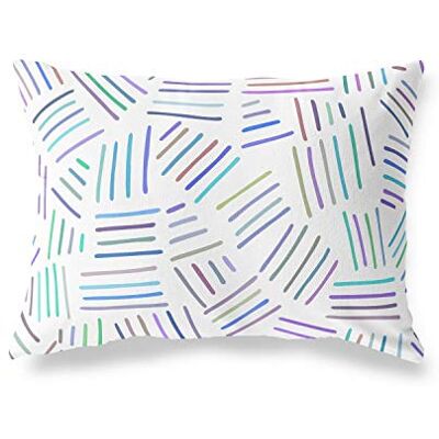 Bonamaison Willekeurig Patroon Decoratieve Kussensloop, Kussenhoezen Bank, Decoratieve Kussenhoesjes, Kussensloop; Sofa, Slaapkamer, Kantoor, Auto 45x60 Cm Ontworpen en vervaardigd in Turkije Bonamaison Willekeurig Patroon Decoratieve Kussensloop, Kussenhoezen Bank, Decoratieve Kussenhoesjes, Kussensloop; Sofa, Slaapkamer, Kantoor, Auto 45x60 Cm Ontworpen en vervaardigd in Turkije