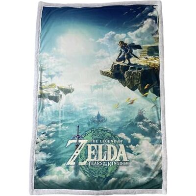 Homadict Zelda Sky Totk Kinder Sherpa-deken - Kinder Sherpa-deken Homadict Zelda Sky Totk Kinder Sherpa-deken - Kinder Sherpa-deken