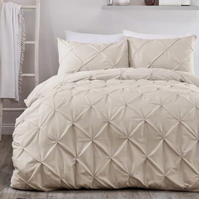 Serene Lara Rimpel Pintuck Dekbedovertrek Set - Bedding set Serene Lara Rimpel Pintuck Dekbedovertrek Set - Bedding set