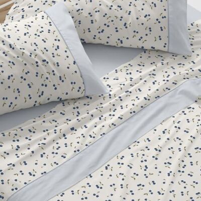 Blanco Beddengoedset, voor bedden van 150 tot 160 cm (+ beschikbare maten), design 546, blauw (150-160 x 190/200 cm) Blanco Beddengoedset, voor bedden van 150 tot 160 cm (+ beschikbare maten), design 546, blauw (150-160 x 190/200 cm)