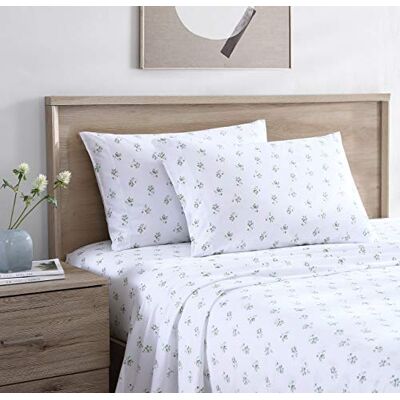Stone Cottage Groene Bloemen Beddengoed Set - Bedlinnen Stone Cottage Groene Bloemen Beddengoed Set - Bedlinnen