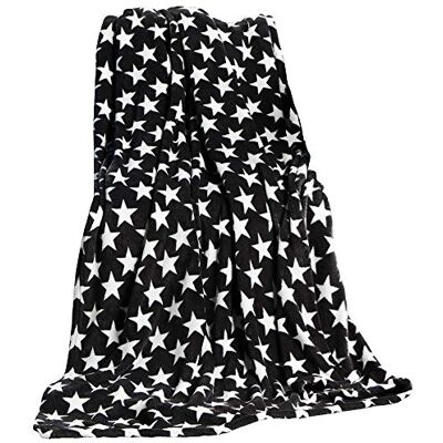 CelinaTex Zwarte Microvezeldoek - 150x200cm - Knus en Zacht CelinaTex Zwarte Microvezeldoek - 150x200cm - Knus en Zacht