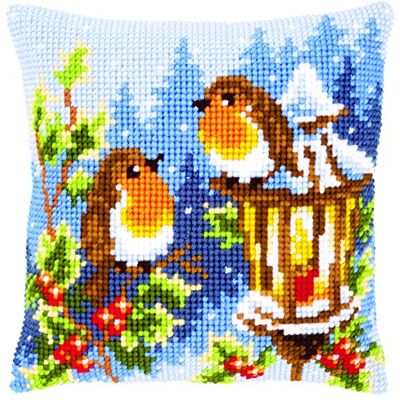 Vervaco Kruissteek Kussen Set - Kleurrijk 40x40cm Vervaco Kruissteek Kussen Set - Kleurrijk 40x40cm