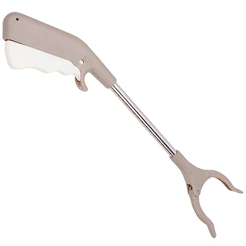 COLLBATH Clip Picker Handheld Tong Metalen Prullenbak Grijper Lange Prullenbak Picker Vuilnis Pick Clips Vuilnis Pick Up Clip Vuilnis Klemmen Vuilnis Map Vuilnis Tang Vuilnis Pickup Clip