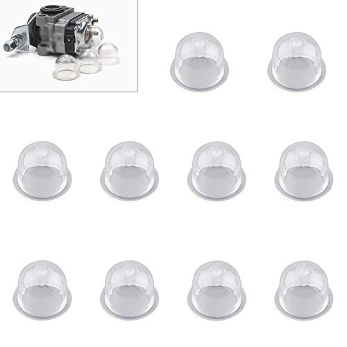 Zaky 10 stuks bougiecapsule primer pomp brandstofpomp voor kettingzaag kettingzaag blazer trimmer borstelsnijder snijzaag grasmaaier kit (22 mm)