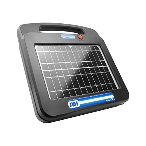 JWS Weidehek Solar 12 Volt elektrische afrastering 12 V elektrische omheining, uitvoering: 20 km 1 joule