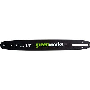 Greenworks Originele geleidingsstang voor kettingzaag (25 cm reservestang geschikt voor de kettingzagen GD40TCS van de 40 V-serie van ) Greenworks Originele geleidingsstang voor kettingzaag (25 cm reservestang geschikt voor de kettingzagen GD40TCS van de 40 V-serie van )