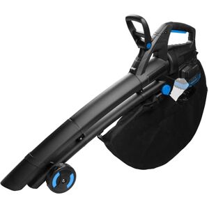 Högert TECHNIK Accu-bladblazer, bladzuiger, 2 x 18 V, borstelloze tuinblazer met zuigfunctie, variabel toerental, opvangzak 45 l, draadloos voor tuin, erf en terras Högert TECHNIK Accu-bladblazer, bladzuiger, 2 x 18 V, borstelloze tuinblazer met zuigfunctie, variabel toerental, opvangzak 45 l, draadloos voor tuin, erf en terras