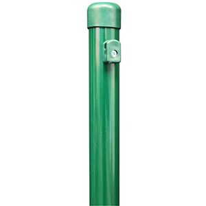 Alberts GAH- 613211 hekpalen voor draadhekken, voor bevestiging met inslagbodemhulzen, zinkgefosfateerd, groen geplastificeerd, lengte 1665 mm, diameter palen: 34 mm Alberts GAH- 613211 hekpalen voor draadhekken, voor bevestiging met inslagbodemhulzen, zinkgefosfateerd, groen geplastificeerd, lengte 1665 mm, diameter palen: 34 mm