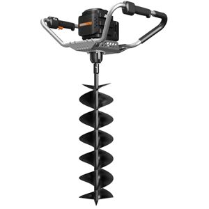 WORX NITRO WG865E.9 Accuboormachine, 40 V, borstelloze motor, ideaal voor het planten van bomen en graven van gaten, 2 modi, compact en ergonomisch, levering zonder accu en oplader WORX NITRO WG865E.9 Accuboormachine, 40 V, borstelloze motor, ideaal voor het planten van bomen en graven van gaten, 2 modi, compact en ergonomisch, levering zonder accu en oplader